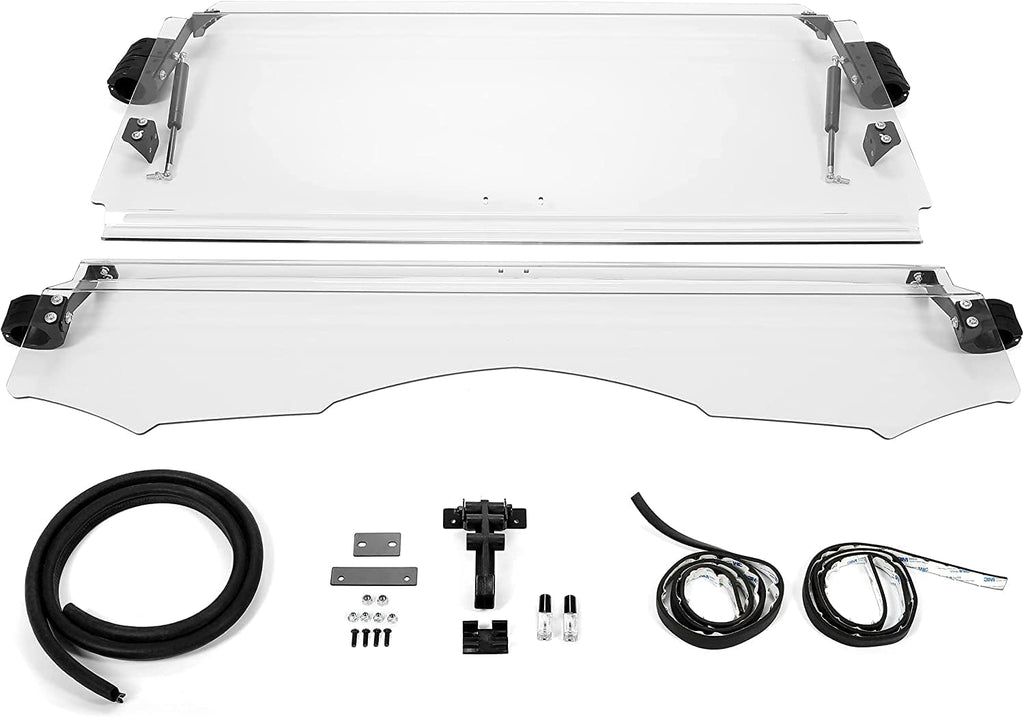 3-in-1 Full Clear Windscreen with Stretch Bracket M7719