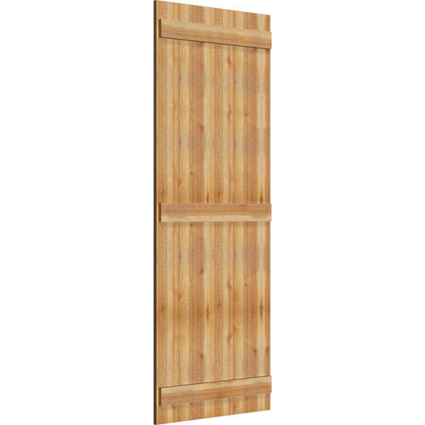 Board-n-Batten Shutters, Rough Sawn Western Red Cedar (Per Pair) V575