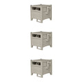 Taupe Garden Hose Reel Hideaway (3 Pack) C579