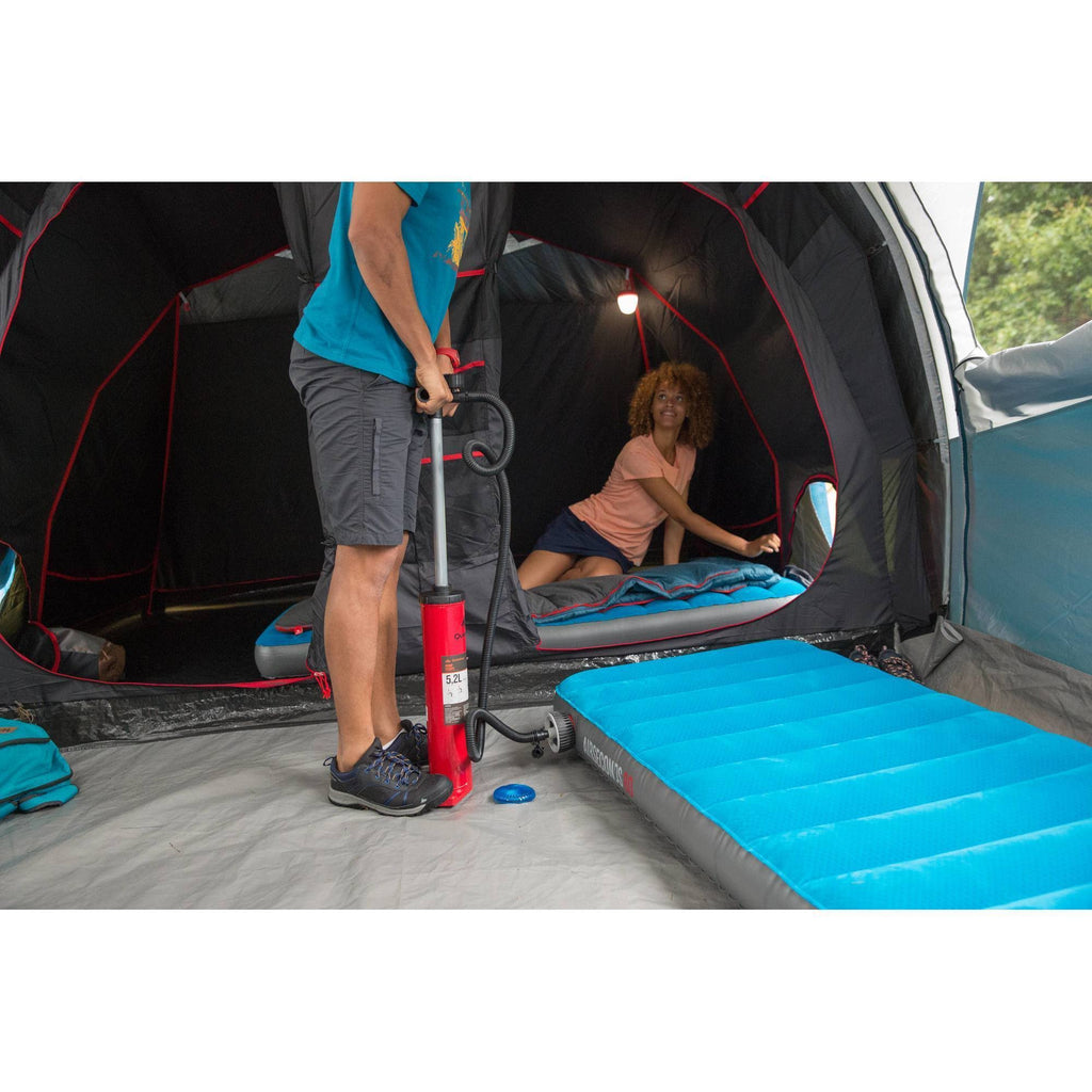 Self-Inflating 2-Person Camping Mattress in Teal Blue X238686