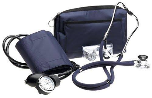 Hunter Green Aneroid Sphygmomanometer and Stethoscope Kit L73276