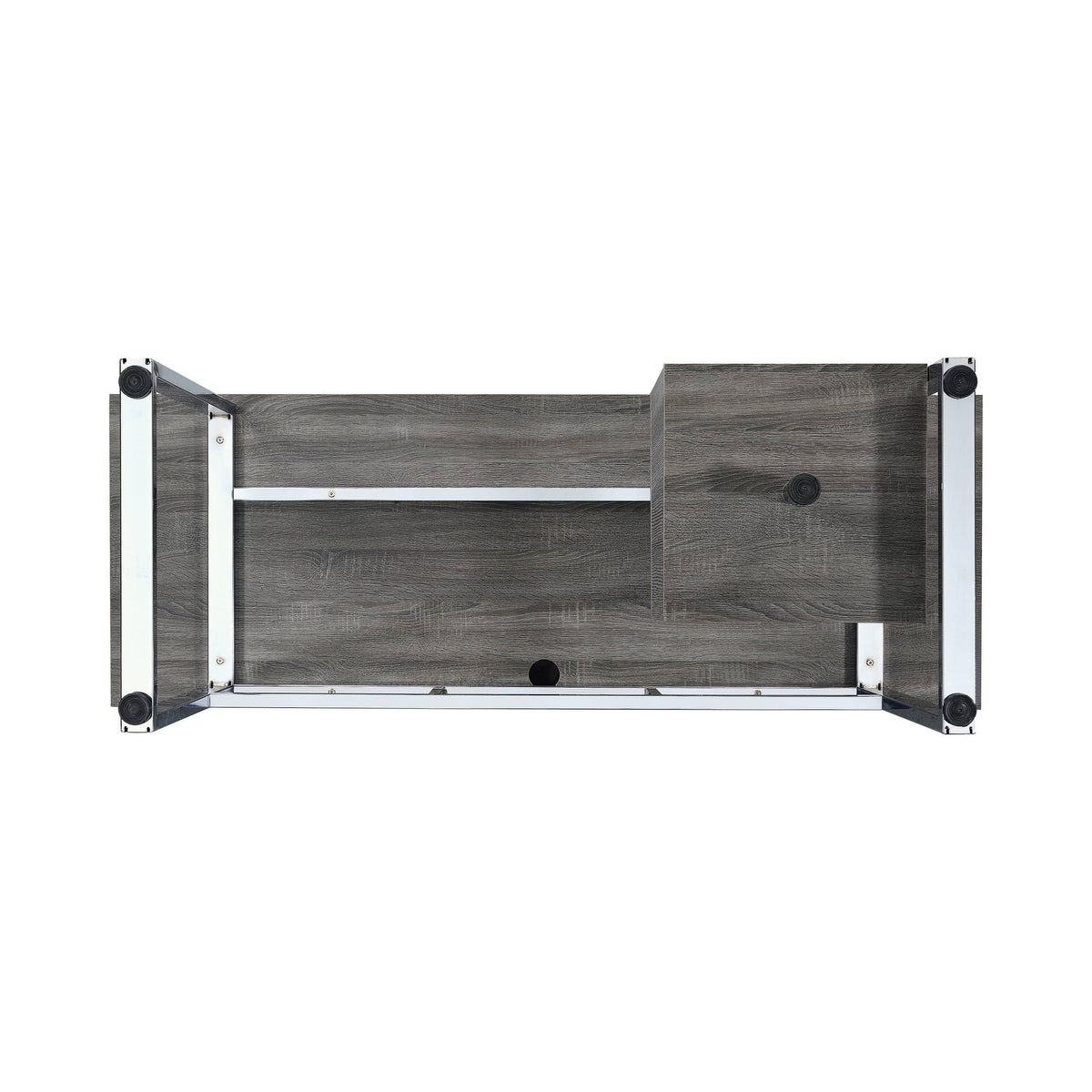 Weathered Grey Writing Desk Y83012