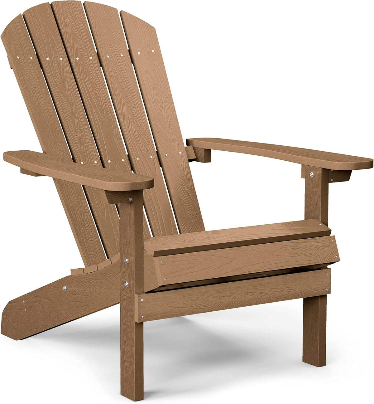 Blue Plastic Adirondack Chair O43417