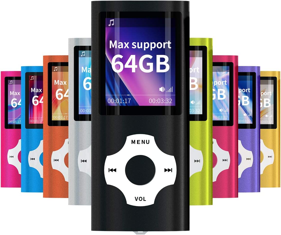 Black Pack of 2 MP3 MP4 Player H999897