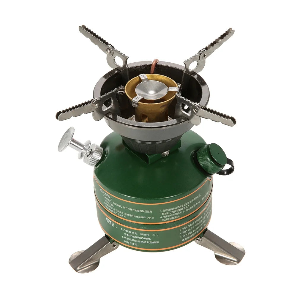 Portable Gasoline Camping Furnace Cooker I4224