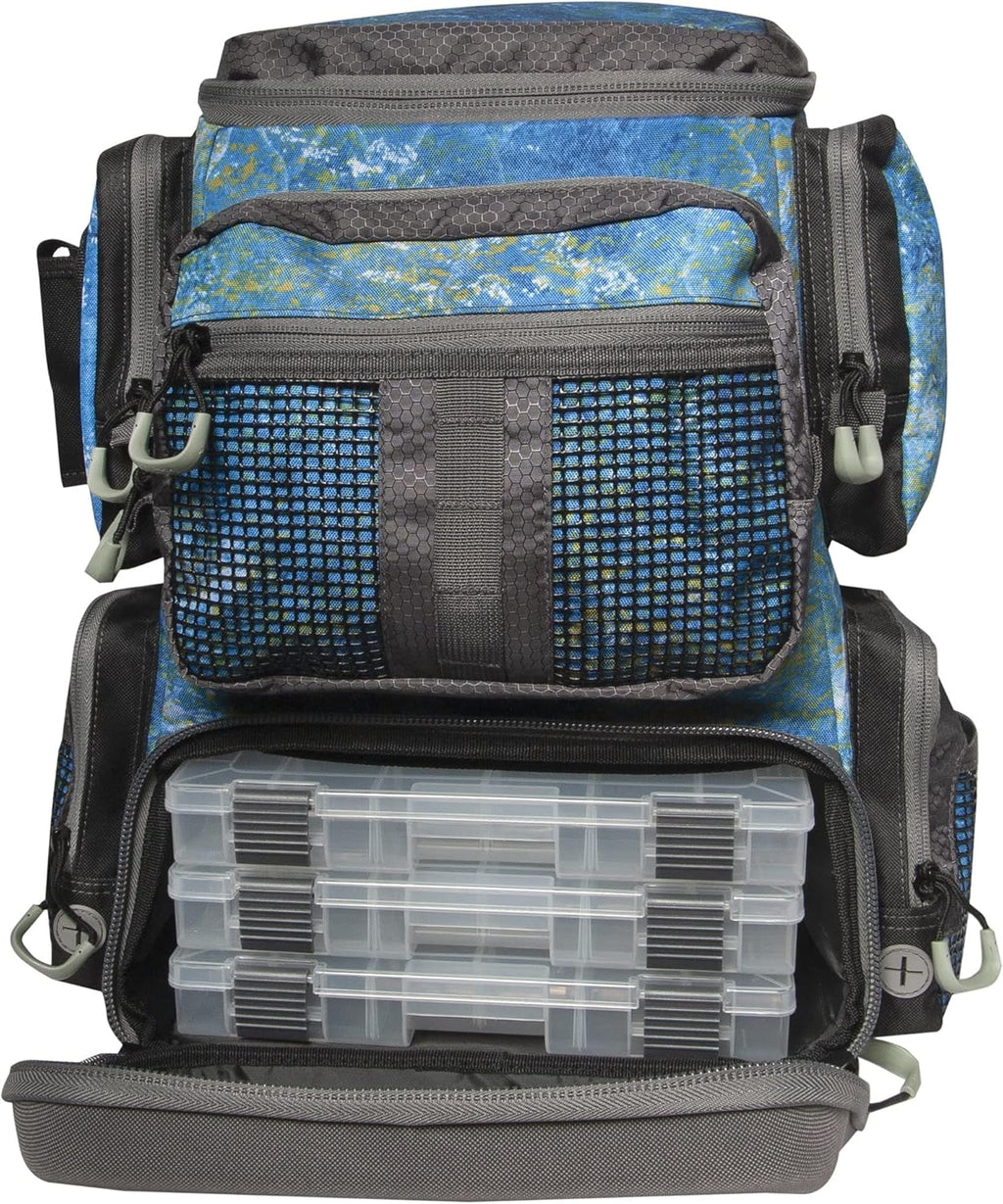 Tactical Tackle Backpack with 3 3600 Tackle Trays V604