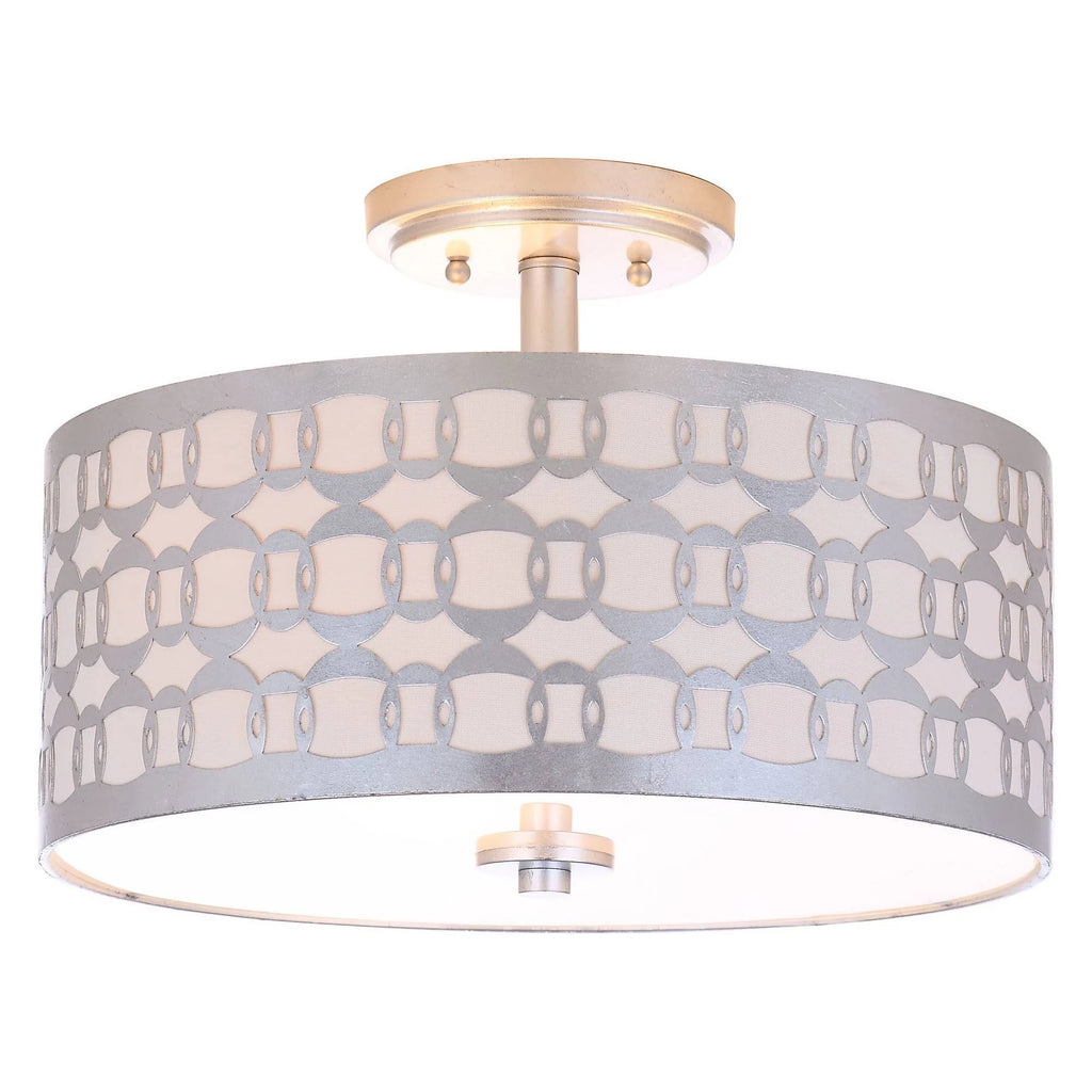 Silver 3-Light Flush Mount L667228