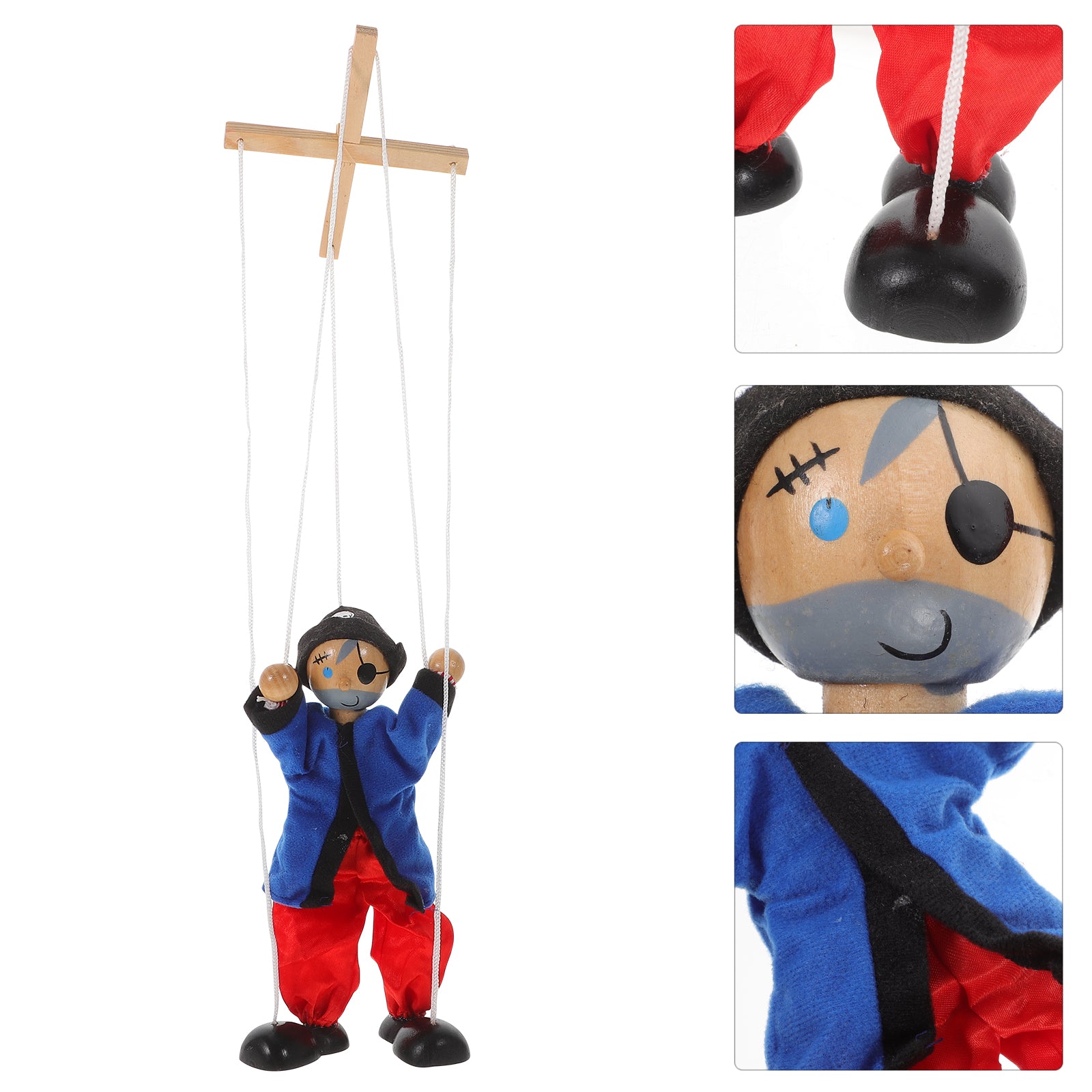 Pirate String Marionette Puppet Toy Q341