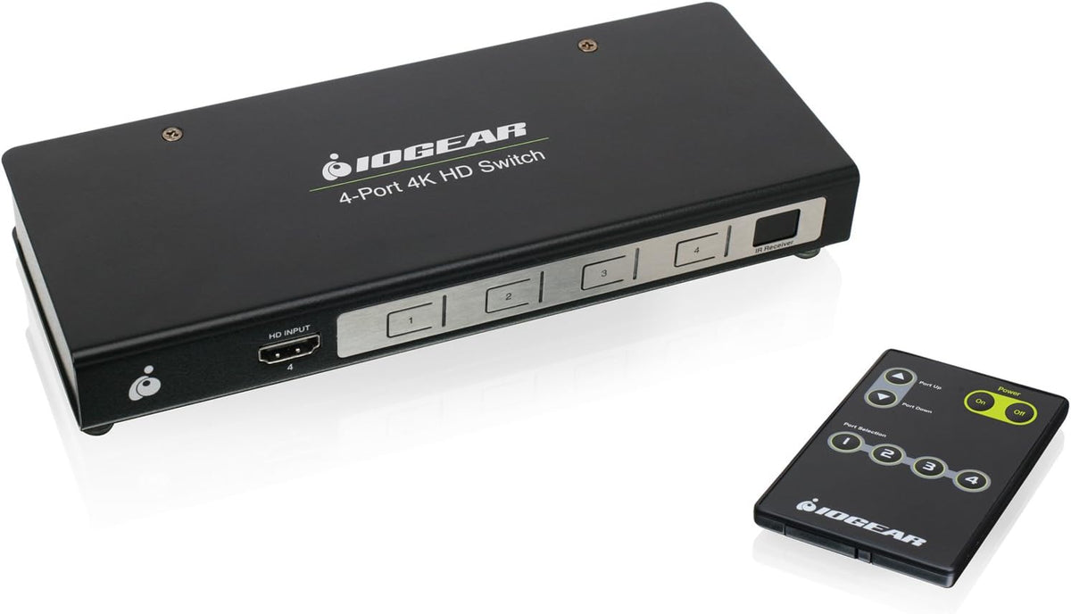 HDMI 4 Port Switch with IR Remote Control W746376