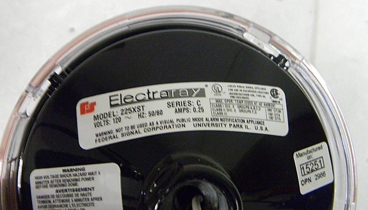 Amber Hazardous Warning Light, Strobe K5953