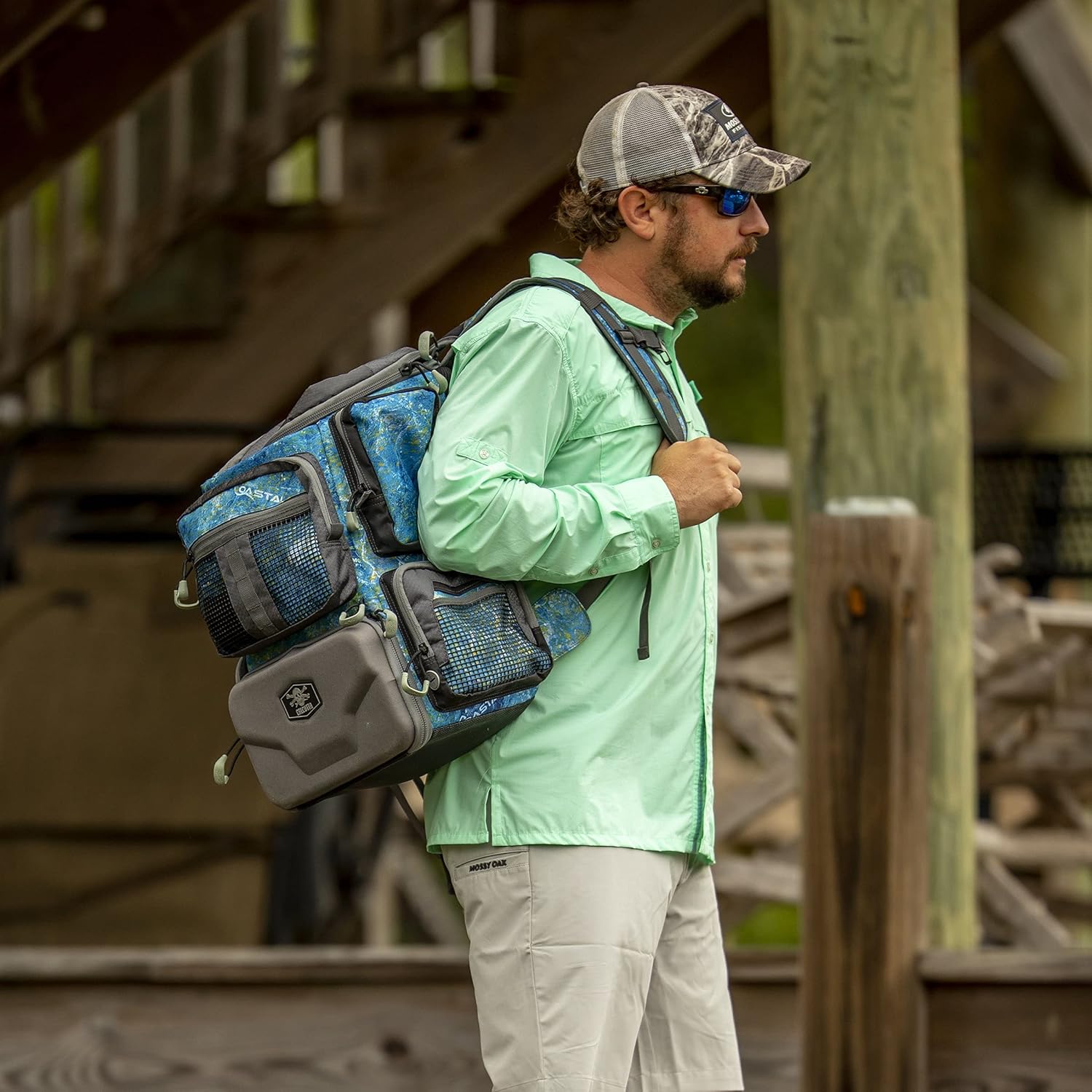 Tactical Tackle Backpack with 3 3600 Tackle Trays V604
