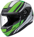 Green-Silver Helmet Y3281