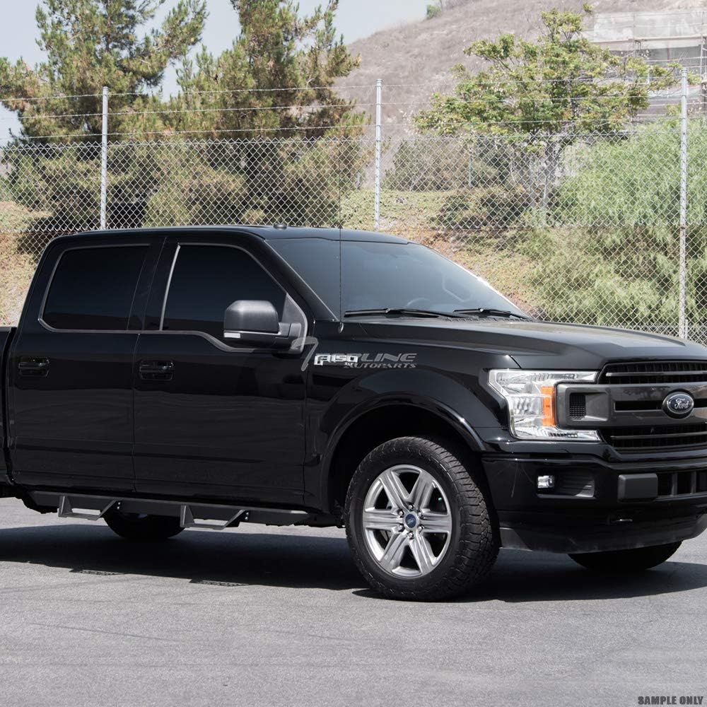 Matte Black Modular Drop Step Side Nerf Bars Rail Running Boards T188938