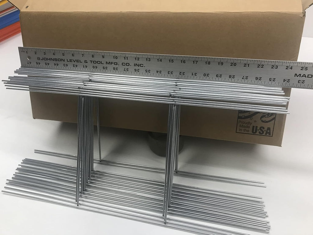 Wire Stake 10 x 24 Inch x 9 Gauge Galvanized Double H-Frame Sign Holder O994772