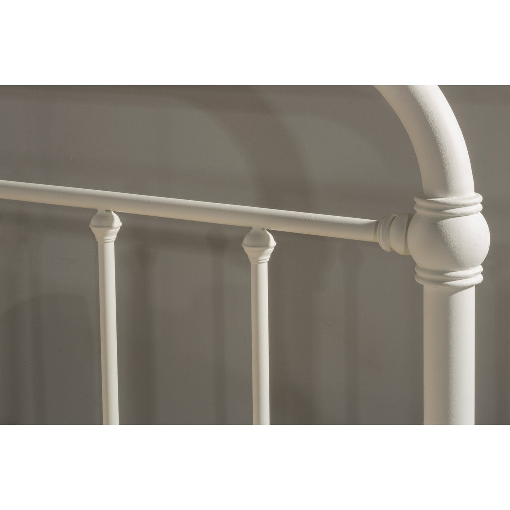White Metal King Headboard V183284