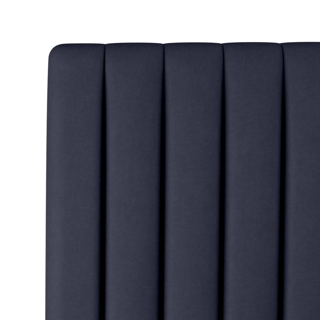 Twin Headboard Velvet Navy P697351