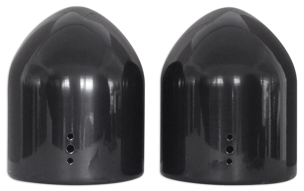 Dual 6.5" Black Aluminum Wakeboard Tower Speaker Pods with Cover S89366
