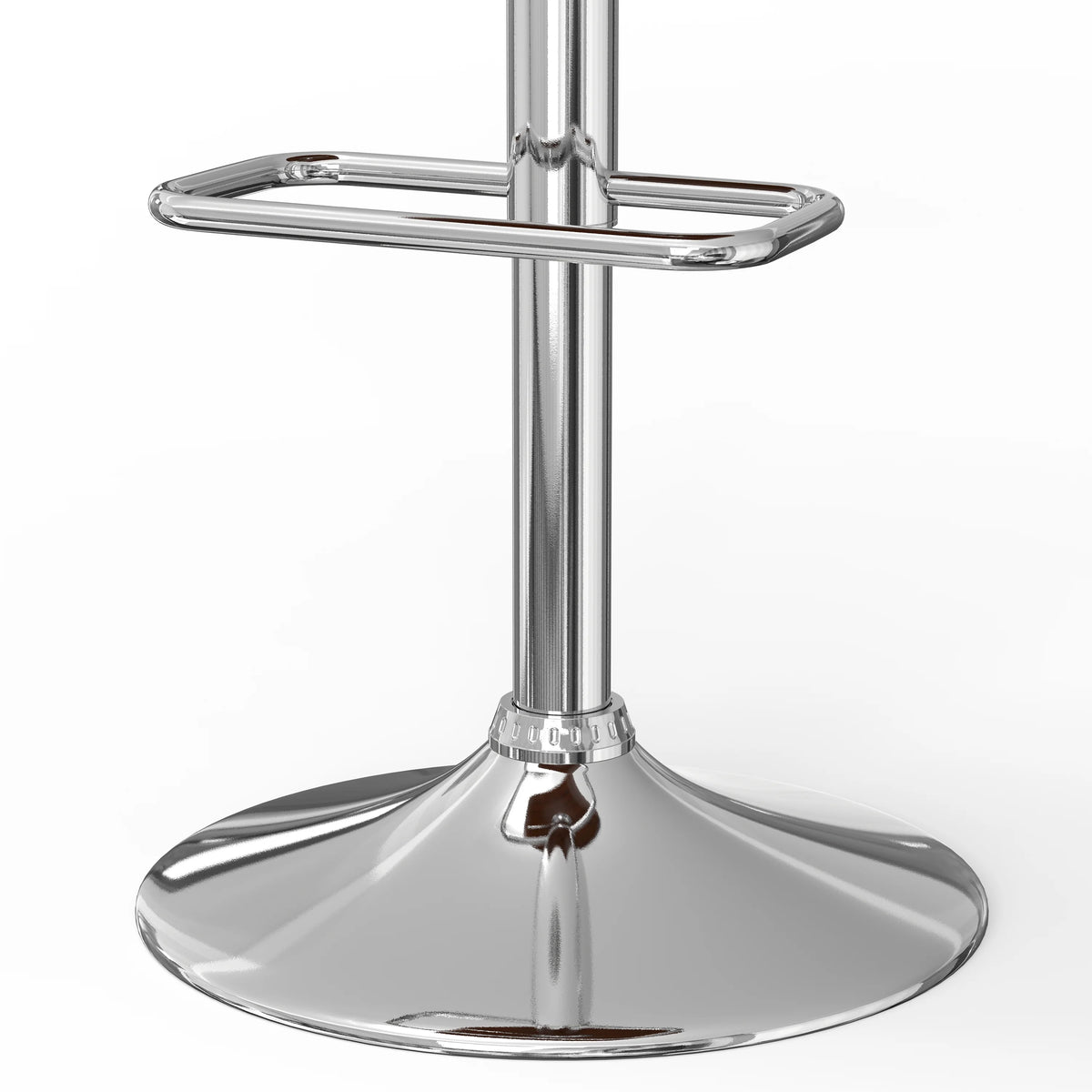 Light Grey Linen Look Adjustable Swivel Bar Stool I4146