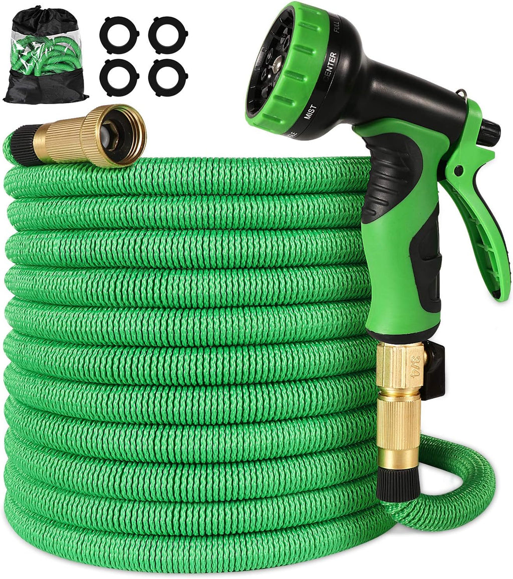 Expandable Garden Hose Pack of 2 with Brass Connectors S896