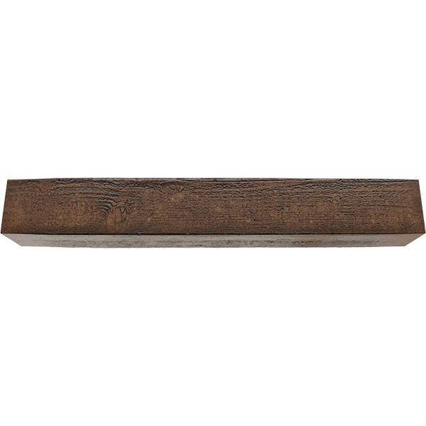 Rough Sawn Faux Wood Fireplace Mantel D4795