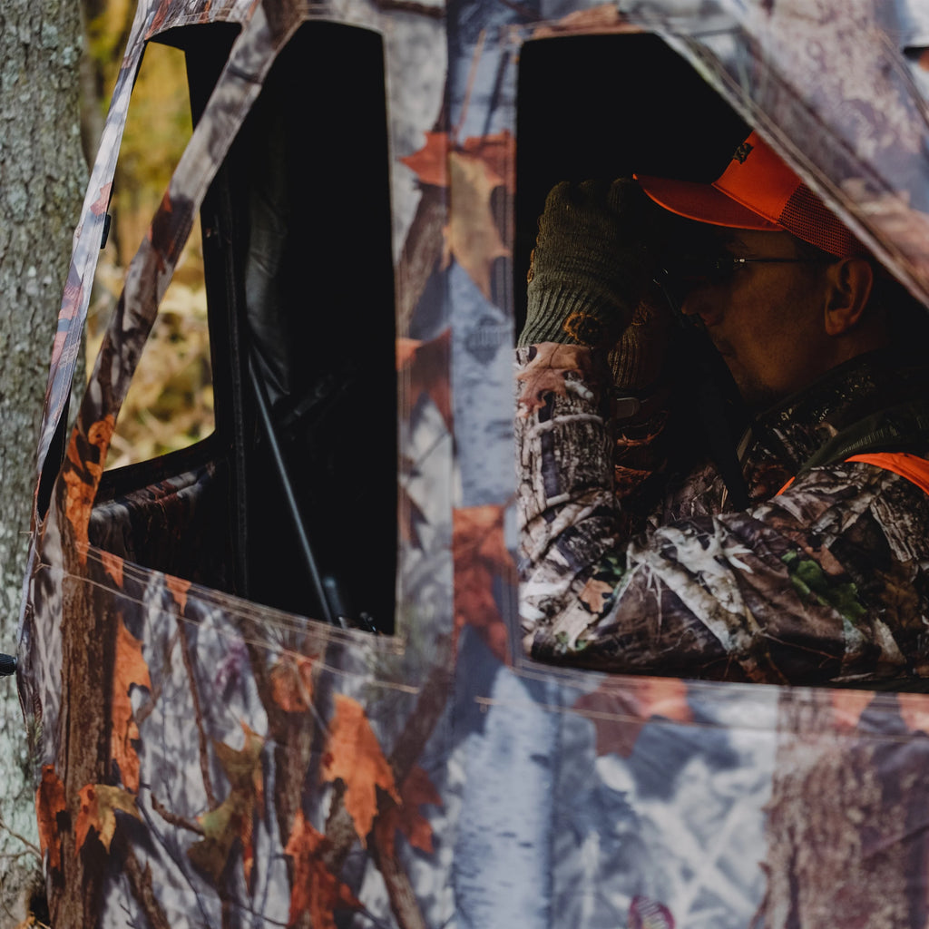 Portable Hub Blind, 2-Person, Woodland P411550