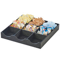 Black 9-Compartment Condiment Organizer D550