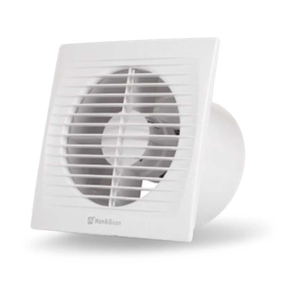 Wall-Mounted Square Exhaust Fan 6" Ventilation Extractor Fan 110V S820404