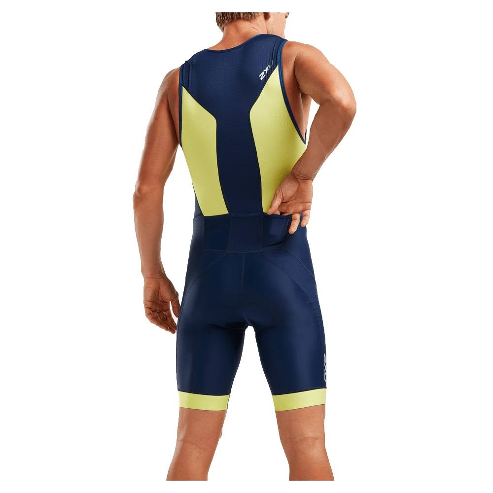 Black XL Front Zip Trisuit N63529