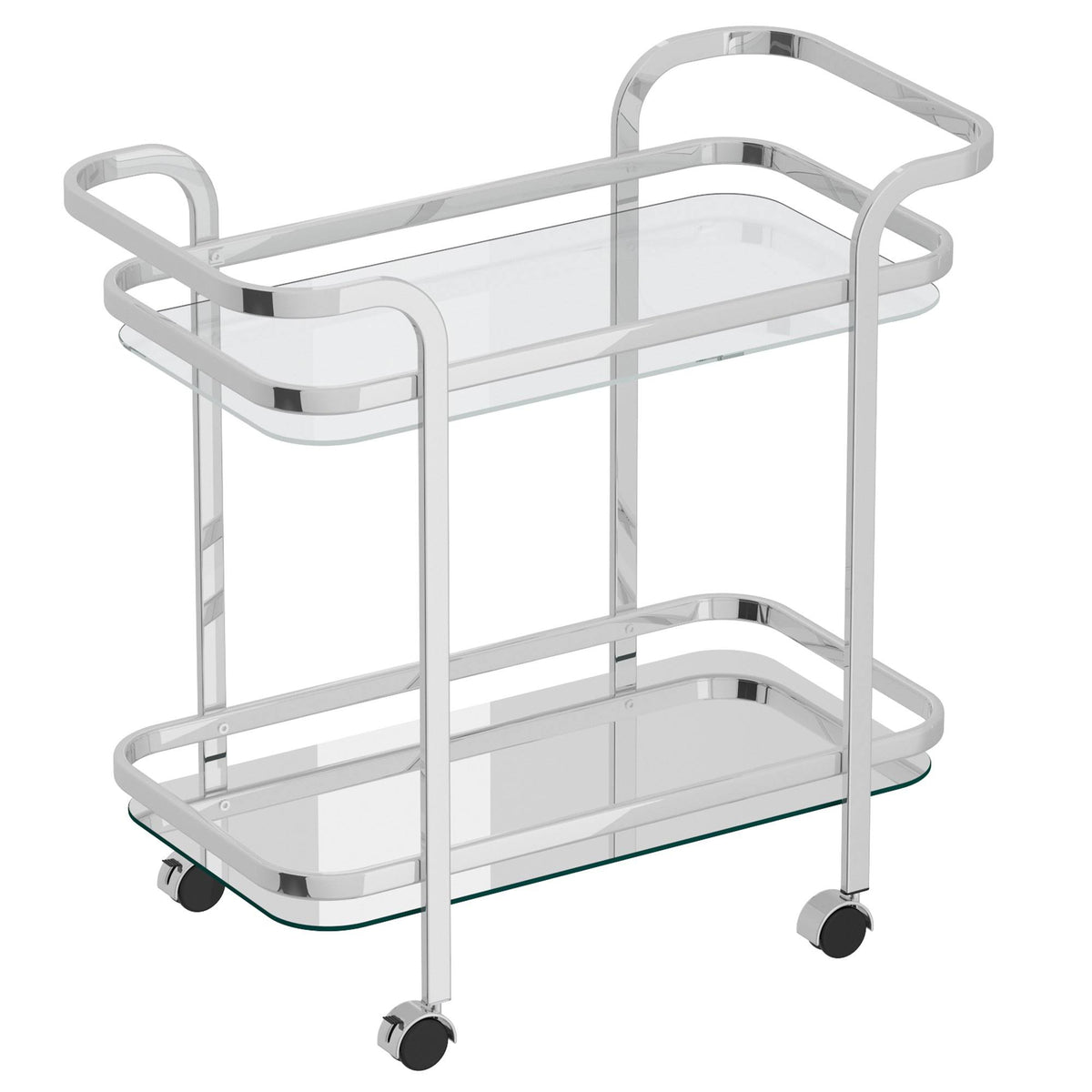 2 Tier Gold Bar Cart Z73277