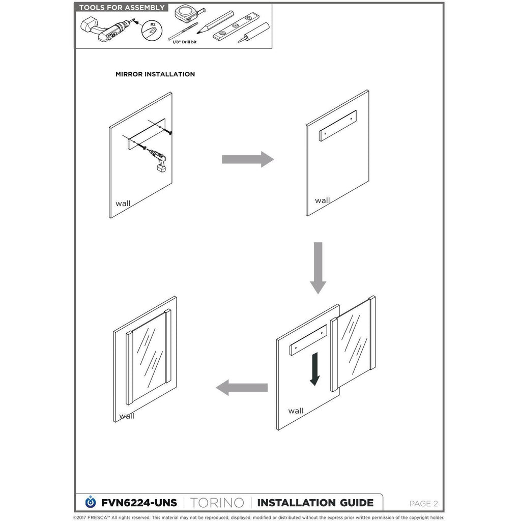 Espresso Modern Bathroom Cabinet L5672