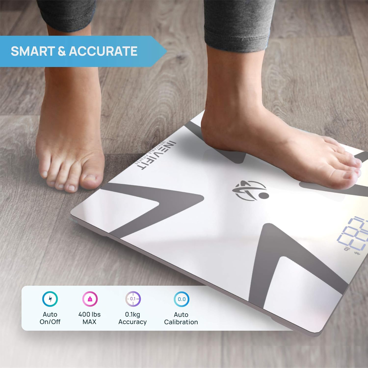 Smart Body Fat Scale with Bluetooth V824441
