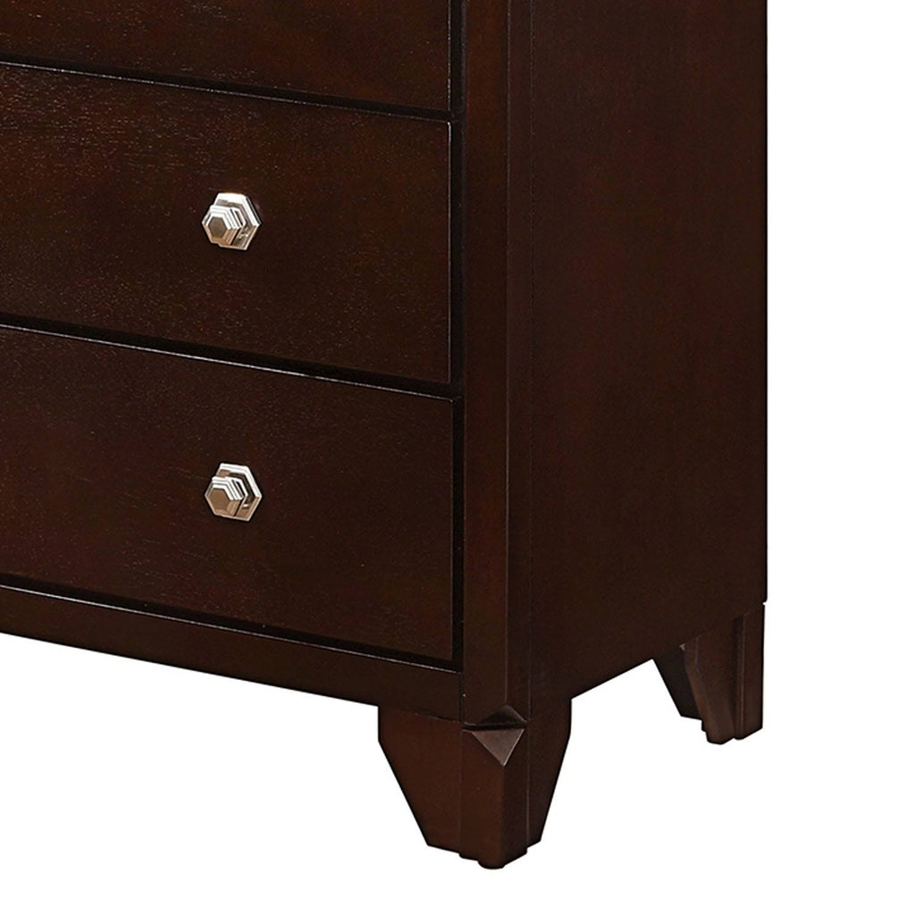 5 Drawer Chest with Metal Pulls O3327