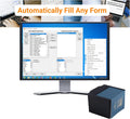 International Visitor Check-in System with Document Scanner R444