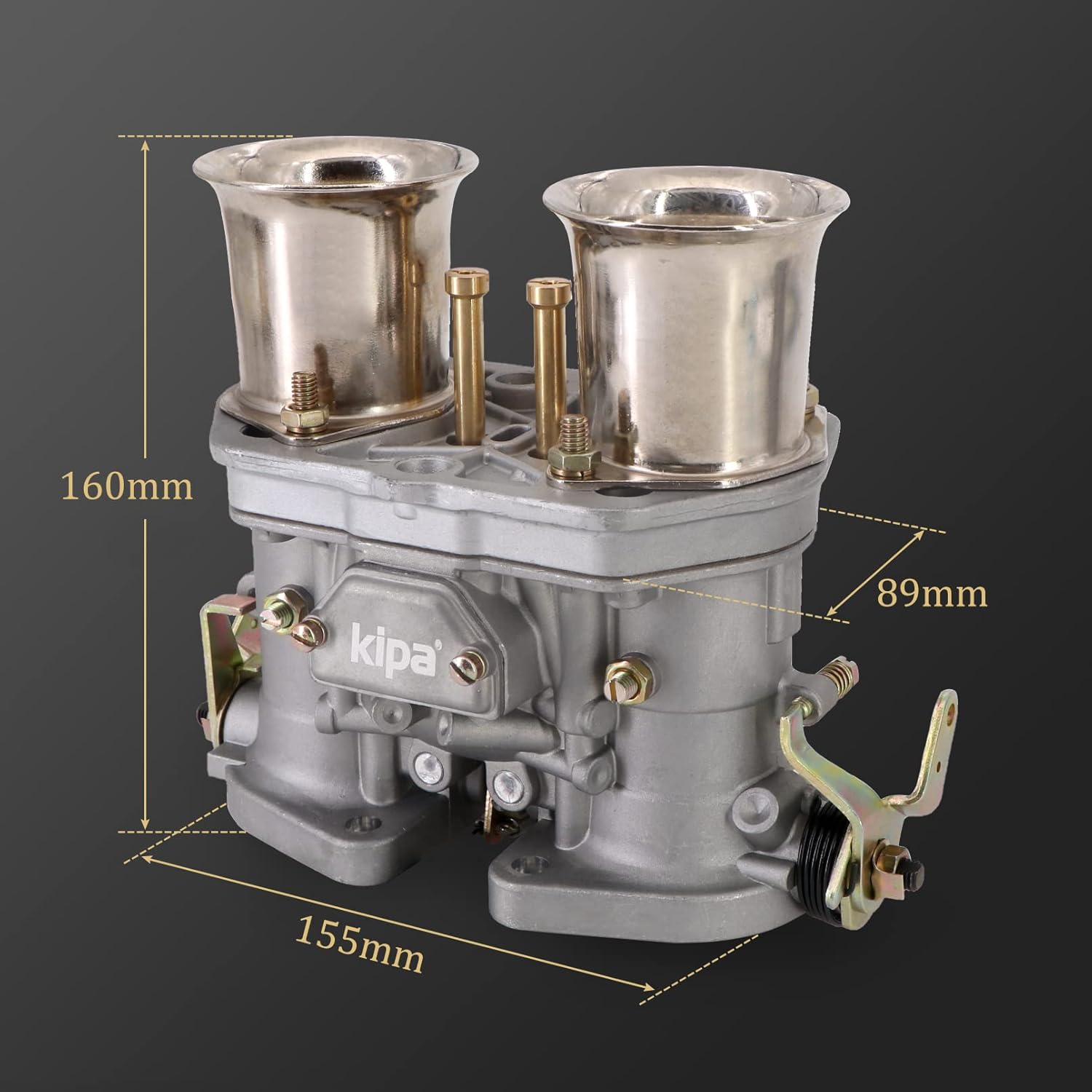 44 IDF 2 BARREL 44mm Carburetor with Air Horn L3228
