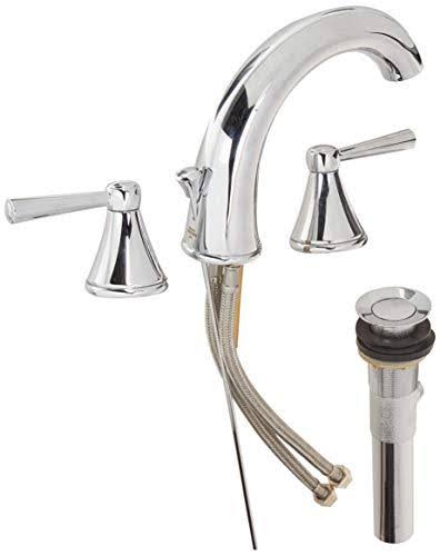 Polished Chrome Widespread Bathroom Faucet M945883