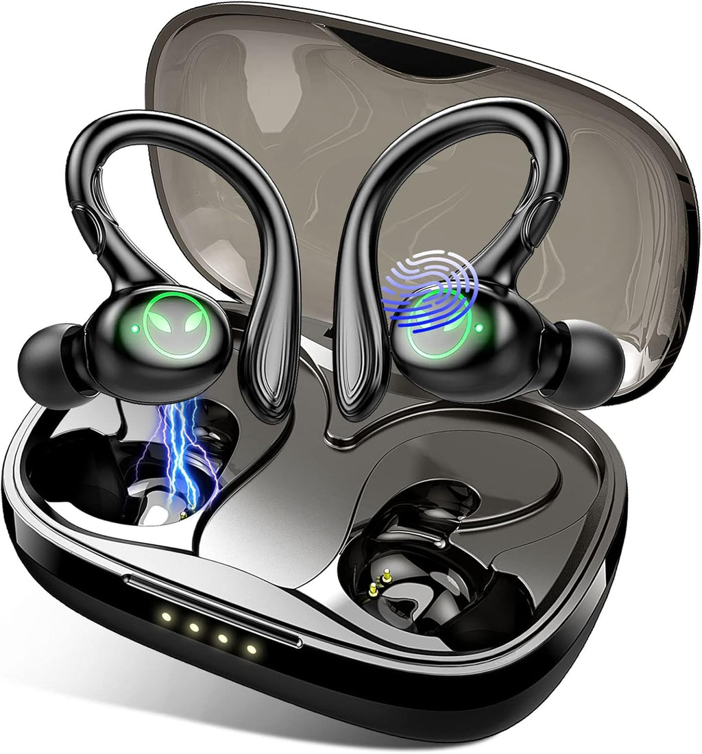Wireless Earbuds with Earhooks, IP7 Waterproof, 40H Playtime, Pack of 2 Z6336
