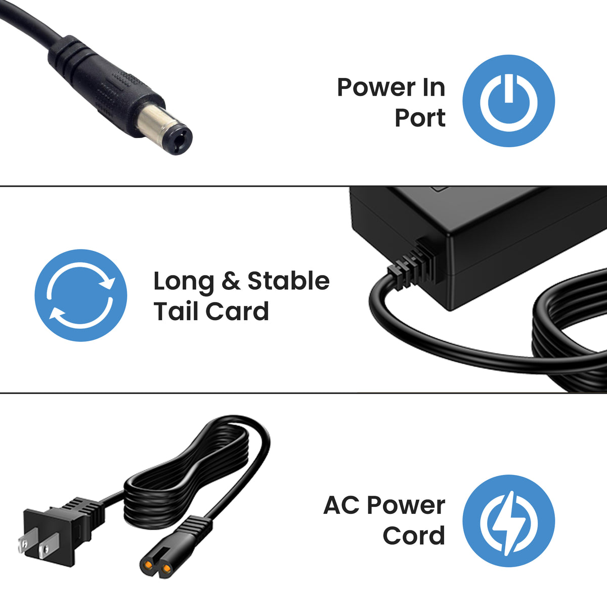 42 Volt Charger for Folding Electric Scooters I1671