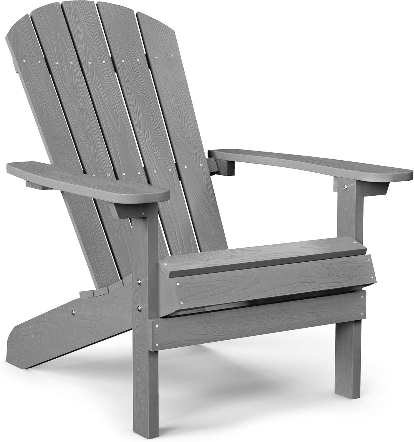 Blue Plastic Adirondack Chair O43417