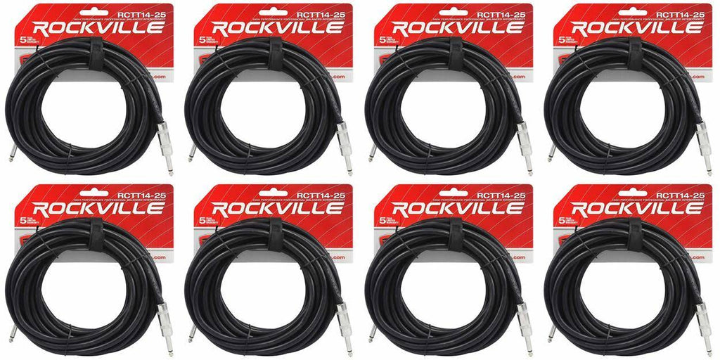 25& 14 AWG 1/4x22 TS to 1/4x22 TS Pro Speaker Cable G586434