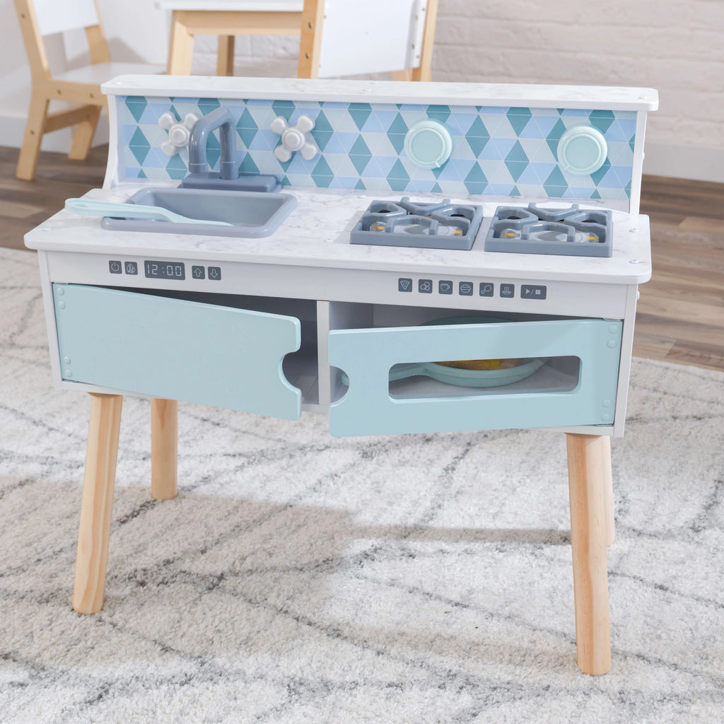 Wooden Tabletop Kitchen with Removable Legs B9021