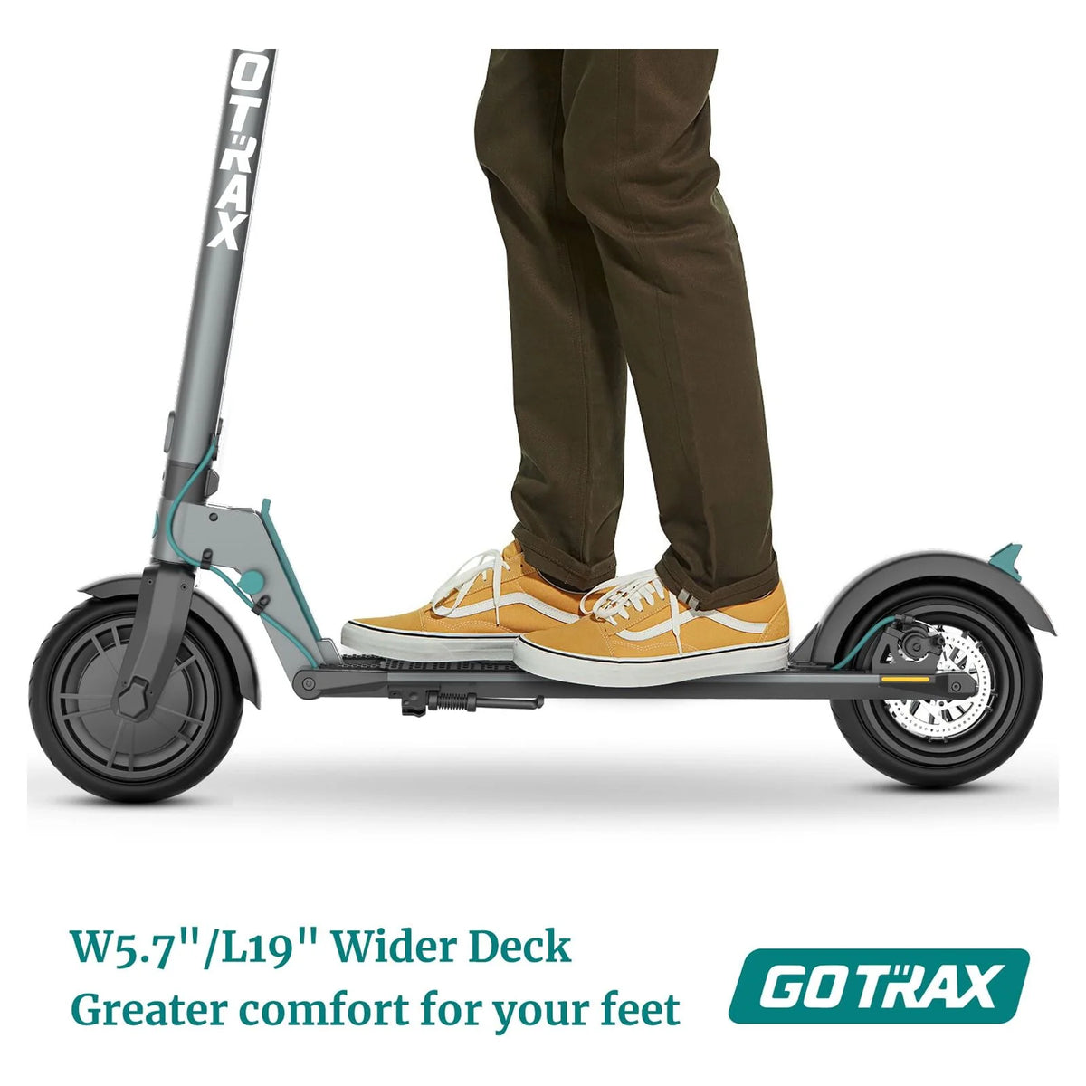 Charcoal Gray Foldable Electric Scooter Y4862