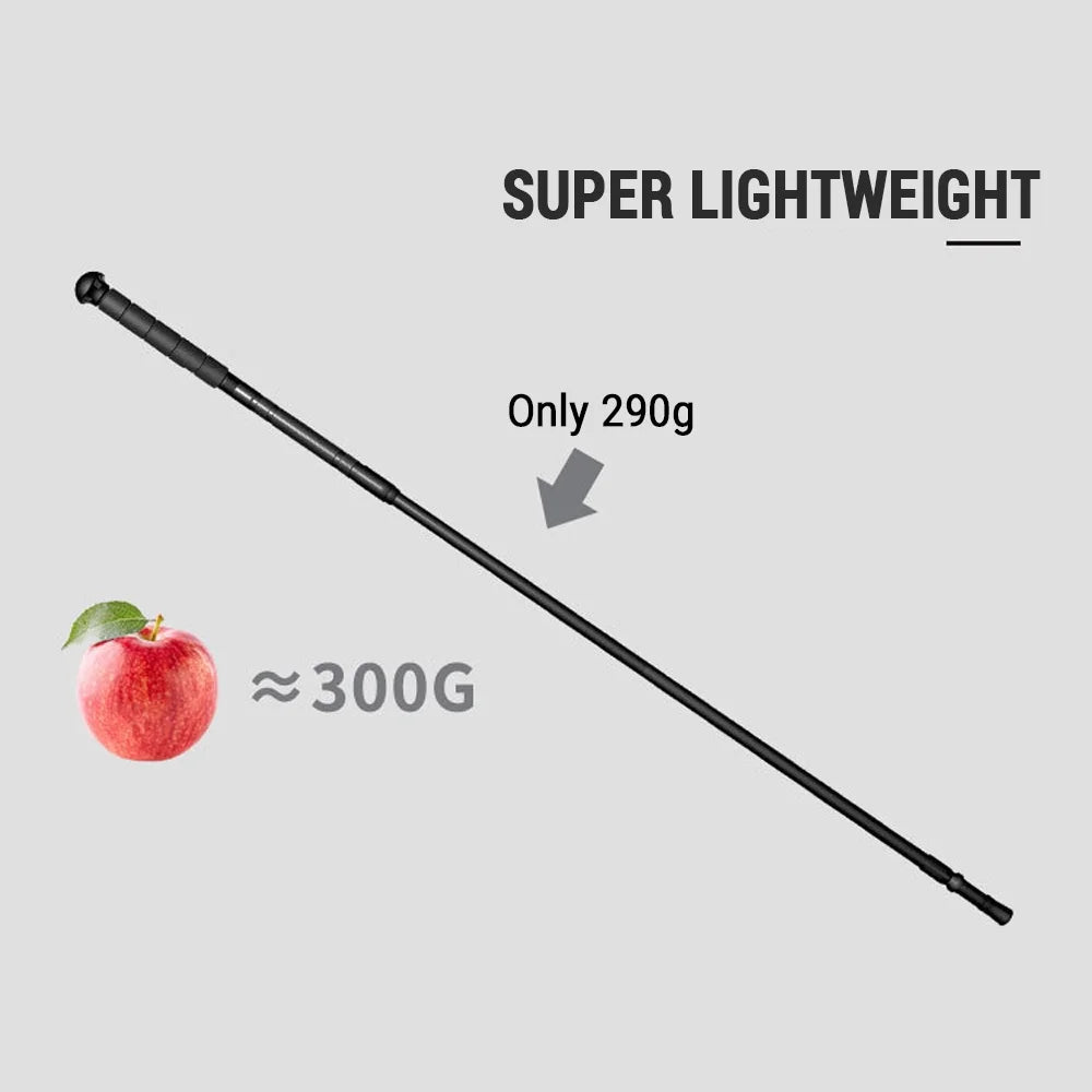 Telescopic Trekking Poles Collapsible Walking Stick Aluminum Alloy Z6519
