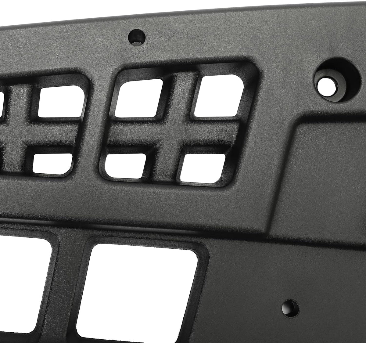 Black Plastic Rear Rack Mounting E24083