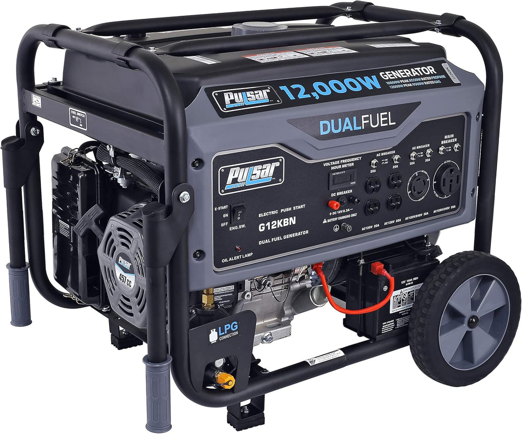 9500 Rated Watts Dual Fuel Generator U34987