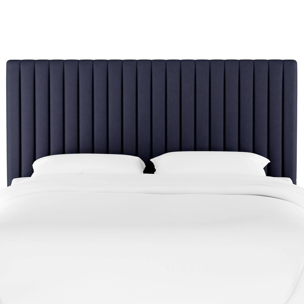 Twin Headboard Velvet Navy P697351