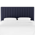 Twin Headboard Velvet Navy P697351