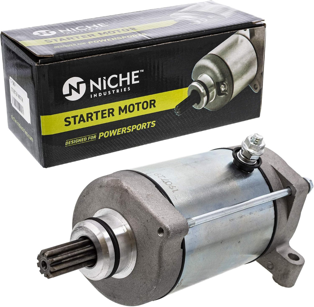 Starter Motor Assembly for Yamaha Kodiak 400 Grizzly 600 Rhino 450 660 Pack of 2 V64712