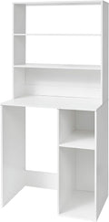 White Mini Fridge Dorm Station with Top J968695