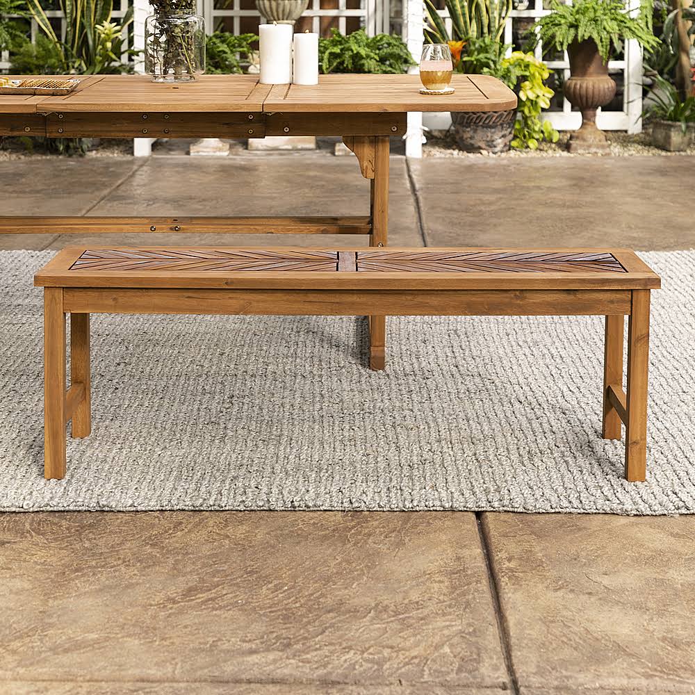 Acacia Wood Dining Bench P8871